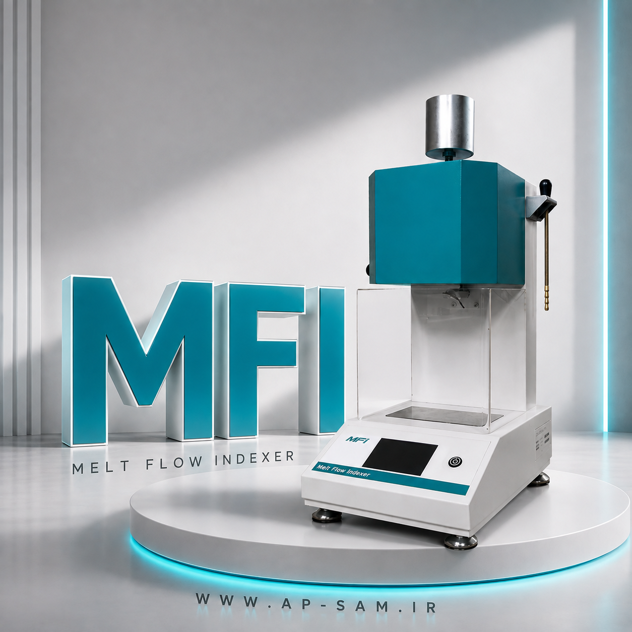 (دستگاه MFI) دستگاه تعیین نرخ جریان جرمی مذاب پلیمر ها (دستگاه MFR)